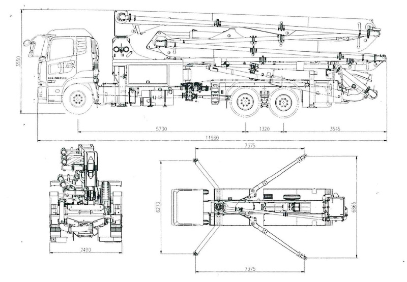 コンクリート圧送車 ポンプ車 の一覧