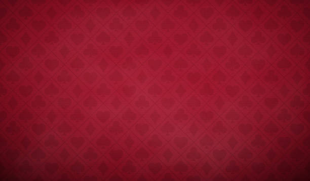 黒い椅子とチップ付きのカード付きポーカーテーブル。のイラスト素材・ベクター Image 92236766