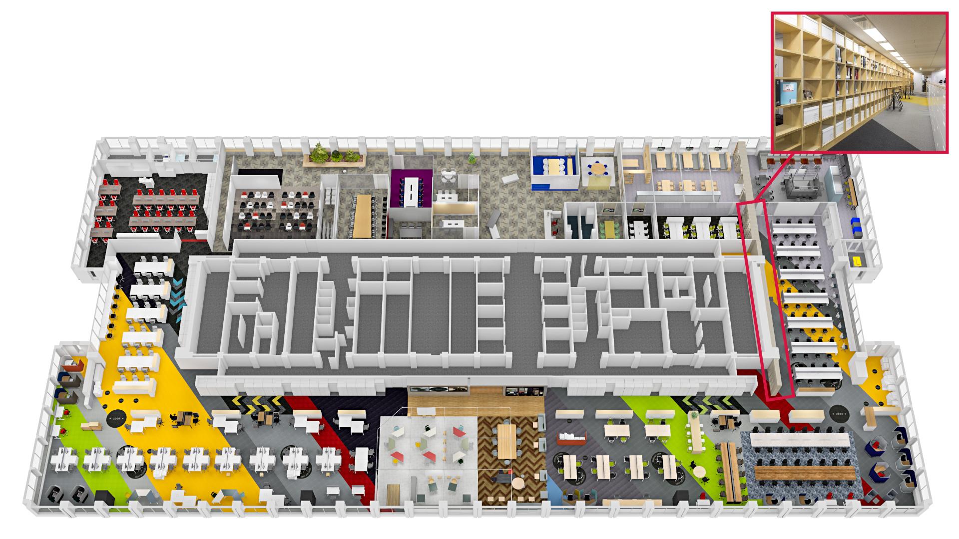 送料無料木製カタログスタンド2シングル 幅281×奥行300×高さ1210mmの通販オフィス家具通販の オフィスコム