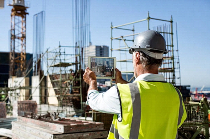 工事現場スタジオ ロケ 撮影