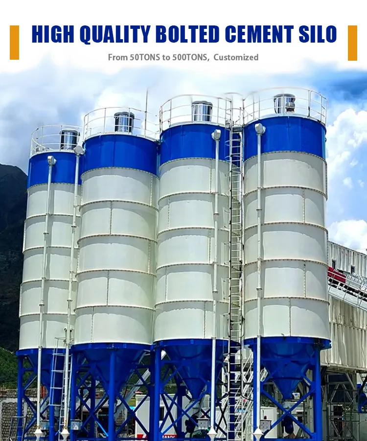100 トン セメント サイロ タンク 小型 20 トン -200 トン サイロ 着脱式 セメント スチール サイロ ストレージ - 中国セメントサイロ、サイロ、建設機械、鉄鋼サイロ、建設機械、 セメントサイロ価格、飼料サイロ、横型サイロ、セメントタンク、粉末サイロ、 ストレージ