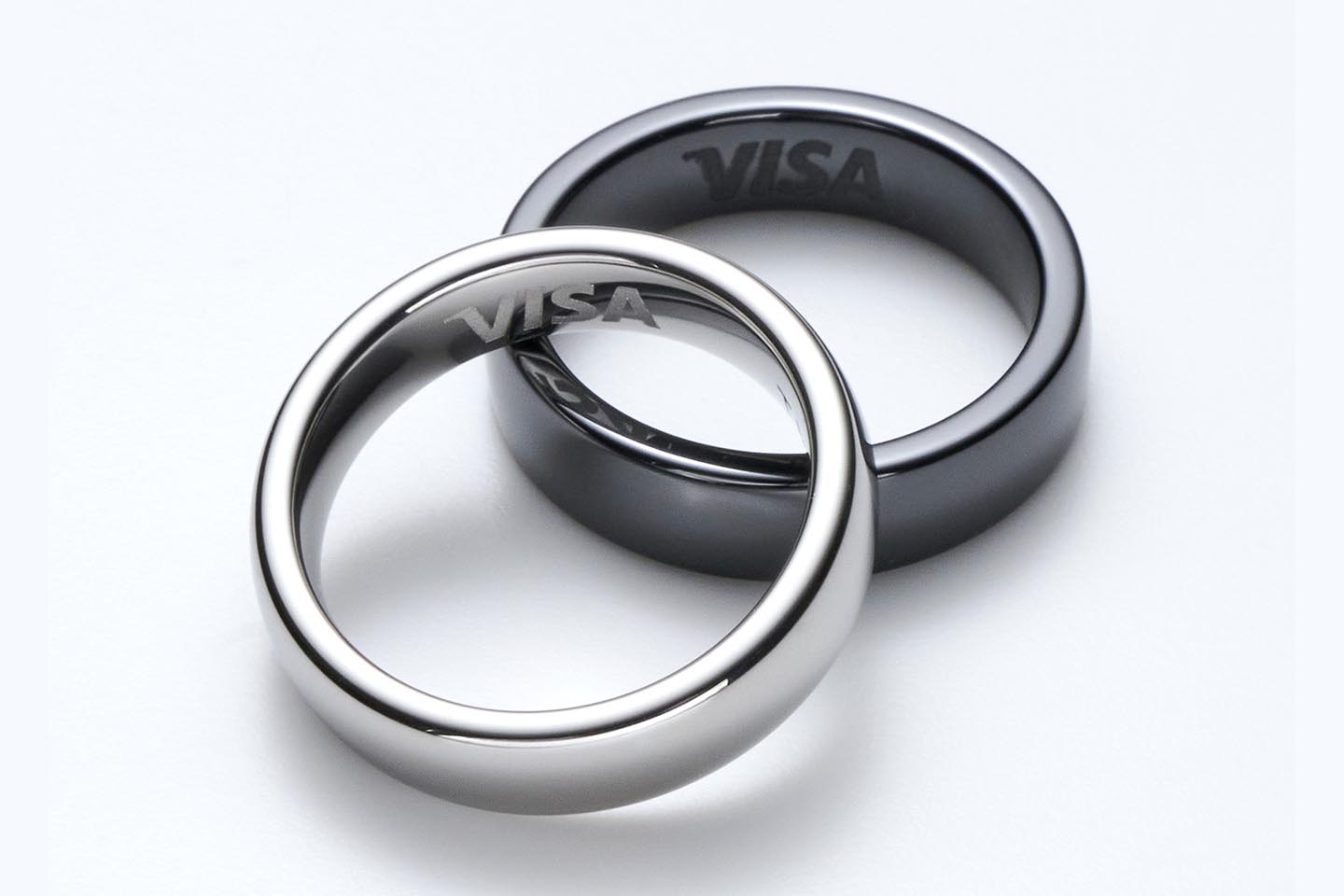 Visaタッチ決済できる指輪「EVERING」。19800円 - Impress Watch