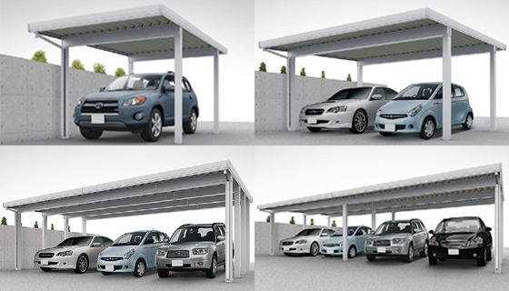 大きなカーポートと吹抜けで明る 十勝・帯広・音更の注文住宅家を建てるなら タグホーム