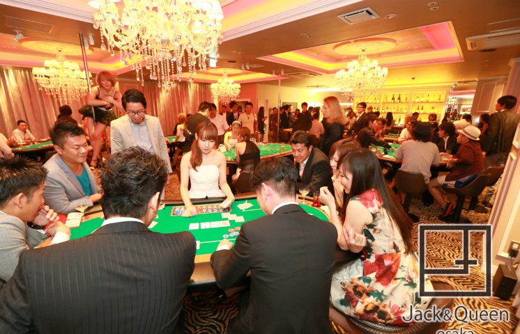 難波ガールズバー ジャックアンドクイーンJack&Queenガールズバーバイト求人タピオカ