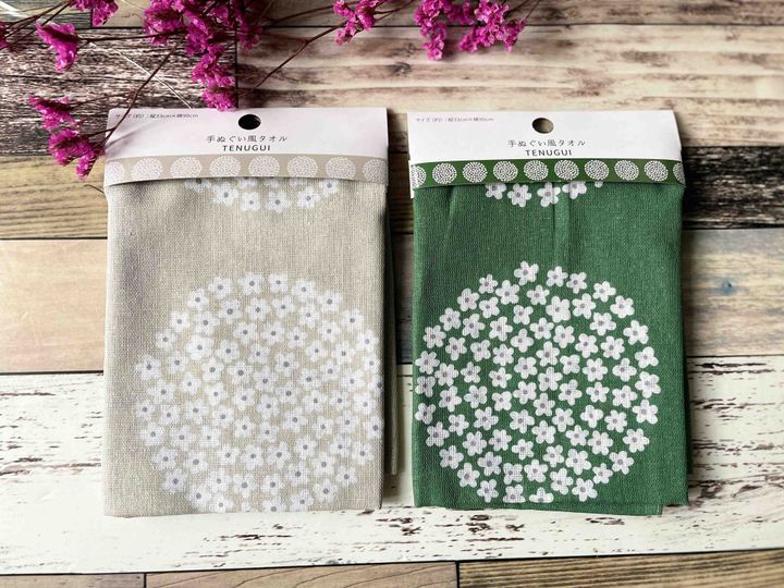 100均・セリアの手ぬぐい 2015年の新作は動物柄・北欧柄がおしゃれここめいど