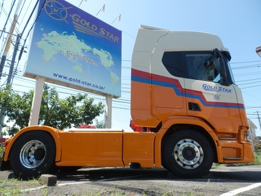 ケンクラフト 日野プロフィアトラクター 16輪中低床重量物運搬用トレーラー Amazon