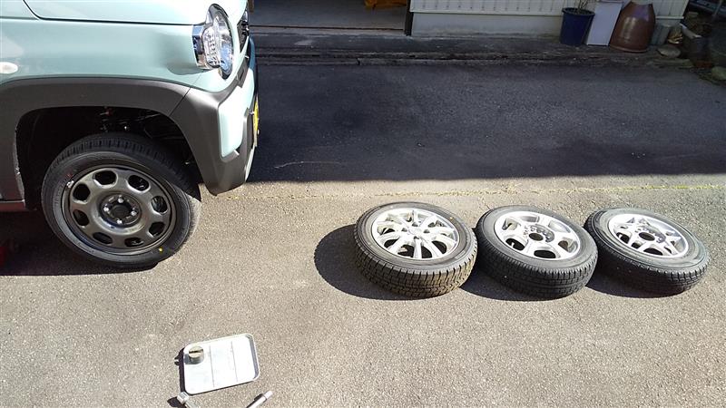 ハスラーのタイヤはインチアップできる？対応サイズや交換場所を解説