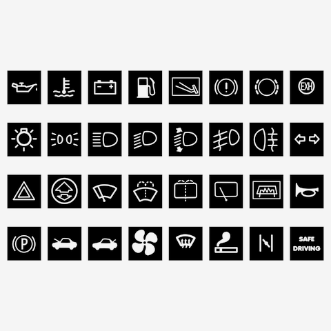 運転者標識の種類 ： おじさん図鑑