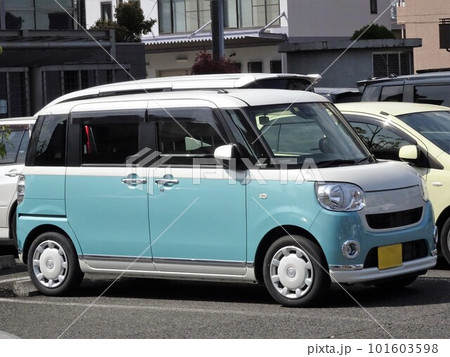 初代・特別仕様車 ダイハツ ムーヴキャンバス ホワイトアクセントリミテッド ＳＡIII LA800S LA810S型シン・軽自動車マニア