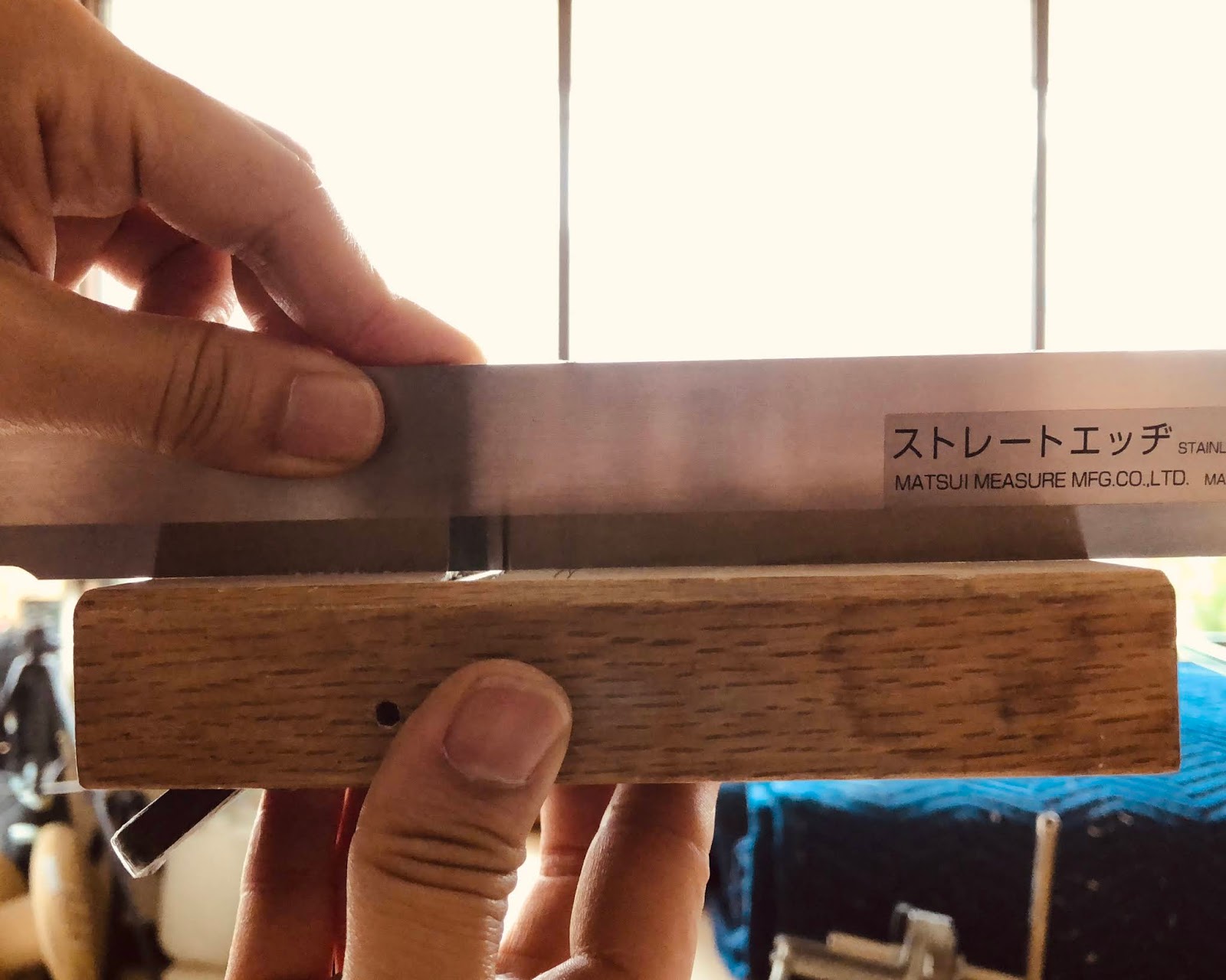 鉋:長台の台直し鉋を打つ勢州たぬき工房の木工したり直したり