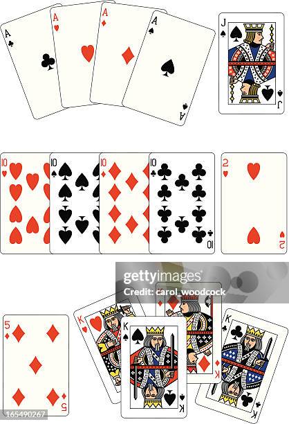 トランプ アイコンを白い背景に分離されたシンプルなスタイル。シンボルを再生します。のイラスト素材・ベクター Image 61681105