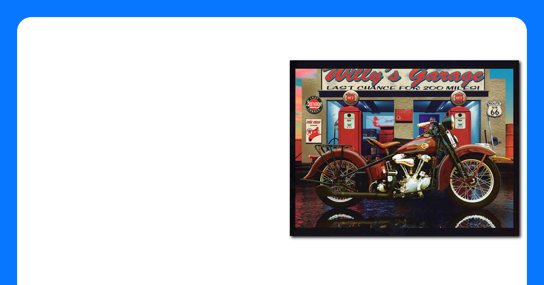 デカくてイカツイ天下のフリスコスタイルチョッパー ROGUERIES METAL WORKH-D FLH 1979 齋 裕輔