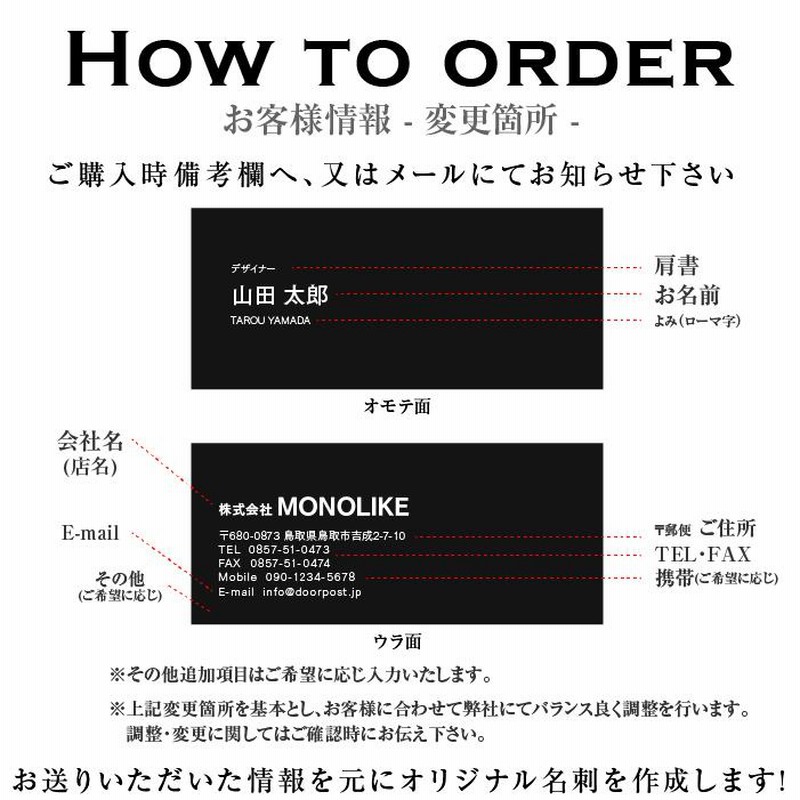 変形名刺 名刺のピカルコ