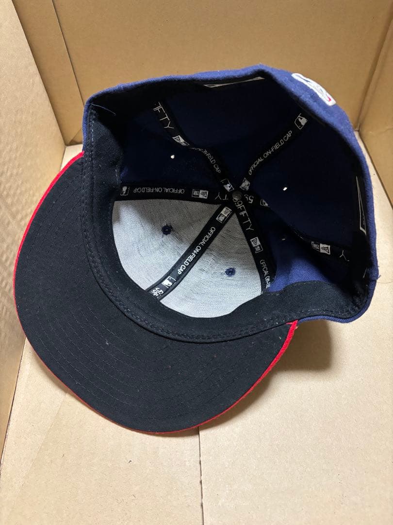ニューエラ キャップ 59FIFTY クリーブランド インディアンス MLB 1995 WORLD SERIES FITTED CAP RE –Amazingstore Newera アトランタブレーブス ワールドシリーズ1995 59fifty フィッティドキャップ ツートンカラ