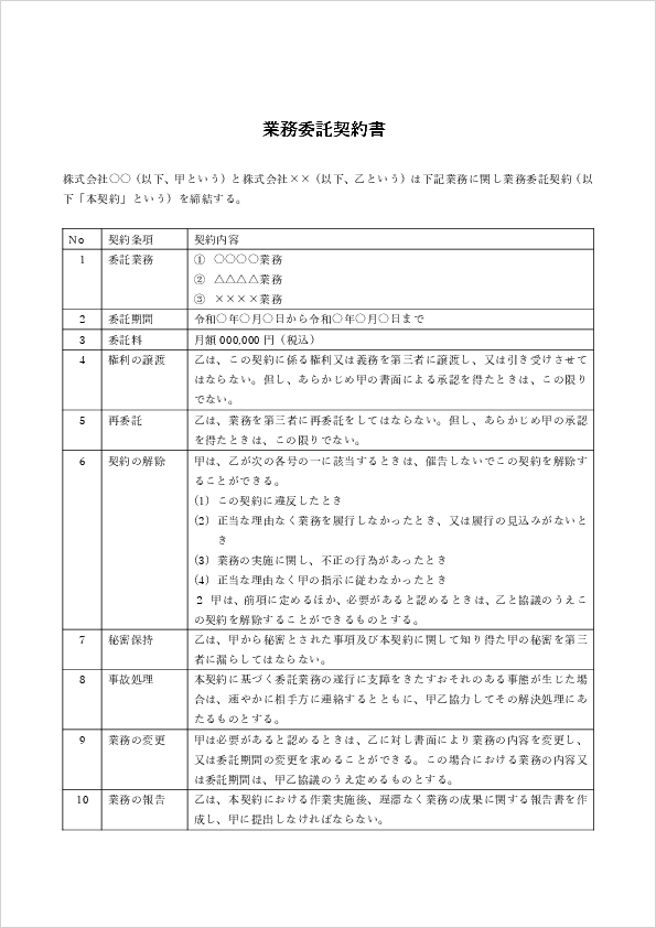 業務委託契約書や就業規則などのテンプレートが使い放題！弥生の「法令・ビジネス文書ダウンロード」弥生の製品・サービス弥報Online