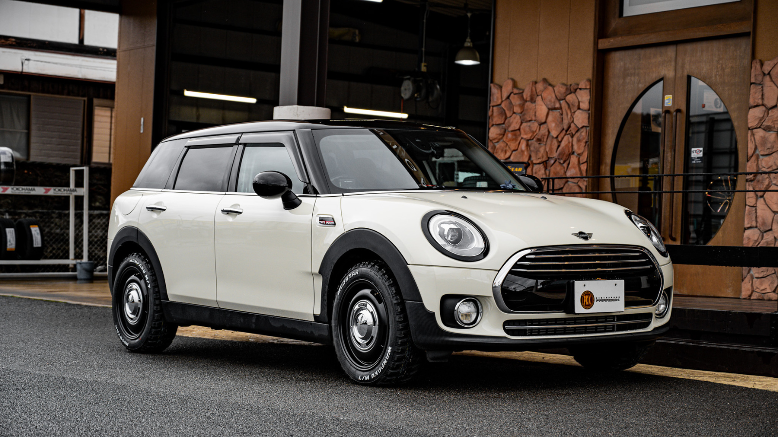 リフトアップされた警告灯が点灯する ミニ MINI Clubman・R55 by 壱伍郎 - みんカラ