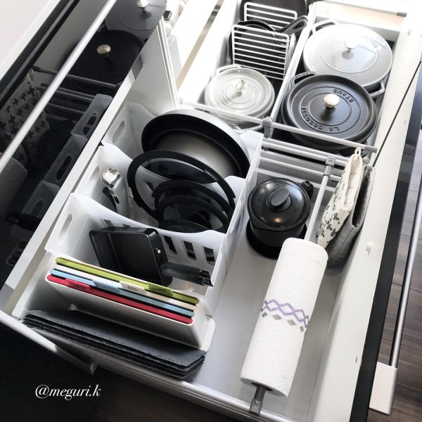 ダイソー フライパン収納のアイデア・おすすめ商品・おしゃれな実例RoomClip ルームクリップ