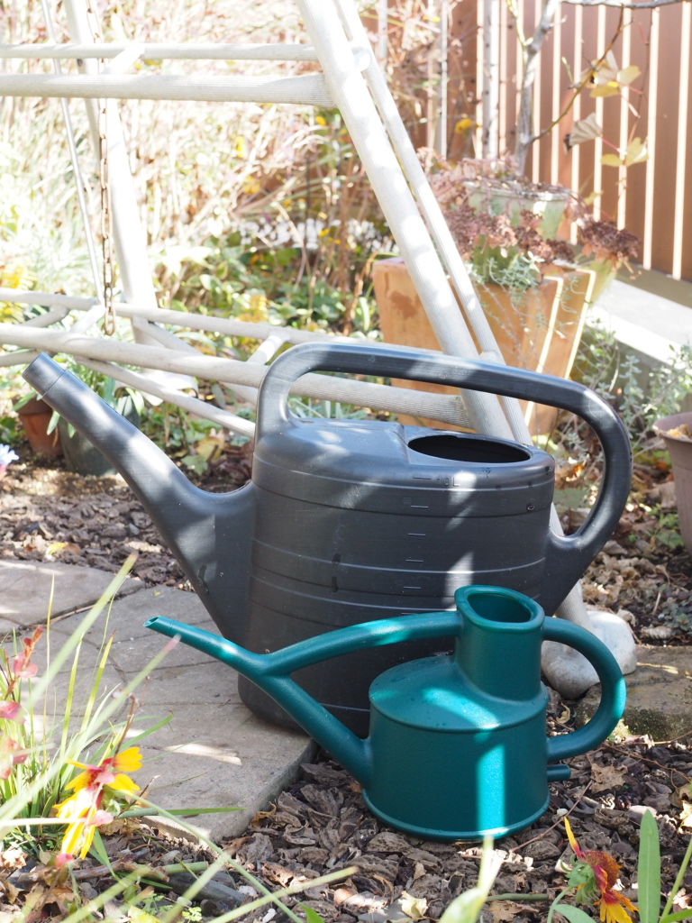 散水用ホースの導入 - 山田ガーデン