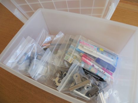 ダイソー チャック付き整理袋*chouchou*