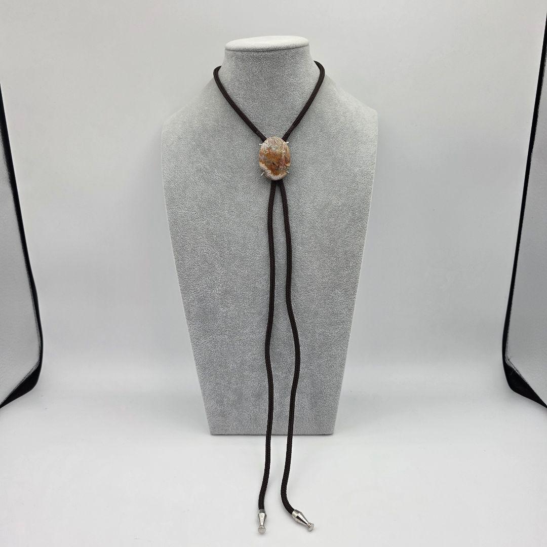 天然石オリジナルループタイ販売 ジャスパー 名取貴石 天然石原石鉱物結晶アクセサリ販売の専門店名取貴石