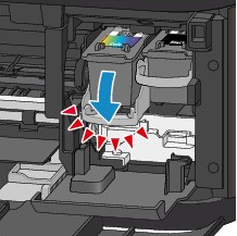 CANON PIXUS インクカートリッジ交換 MG3230