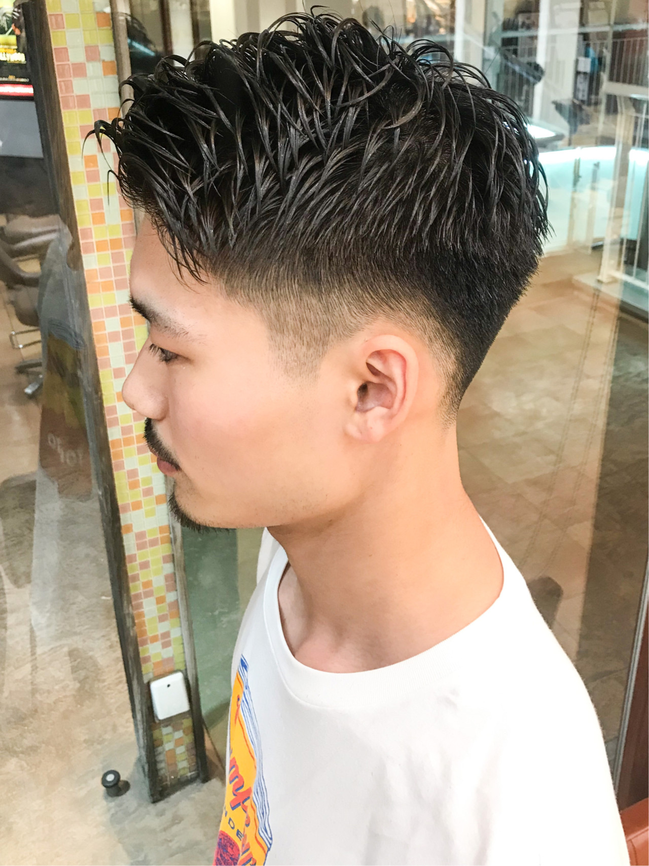 メンズ40代刈り上げソフトモヒカン理容師おすすめのヘアカタログ床屋道