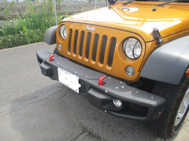 JK ラングラー ドレスアップ カスタム バンパー交換 : サンオート 中古車 販売店 ジープ ラングラー JL JK TJ ＆ チェロキー ４×４Life スタッフ日記