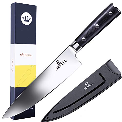 源助久「ツバ付牛刀」180mm日本鋼田中惣一商店