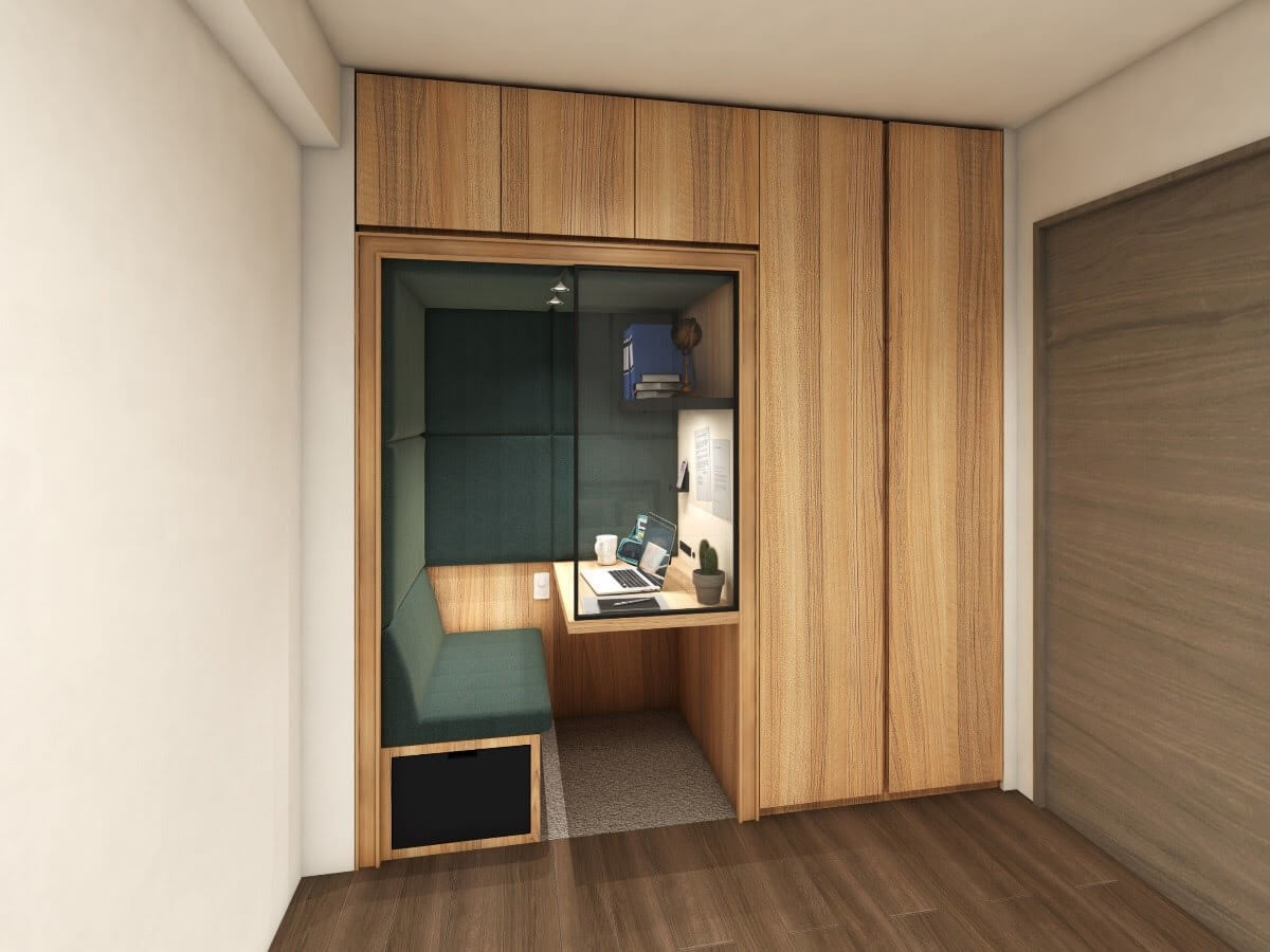 Wi-Fiや電源完備の完全個室型作業スペース「RemoteworkBOX」