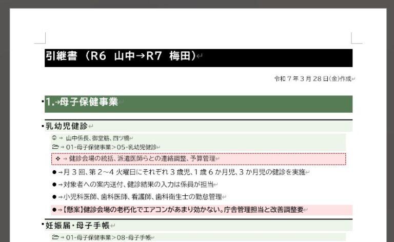今日から準備を！秘書の引き継ぎ書は安心の元！ - Hisholio ヒショリオ 『秘書の仕事に正解はない』