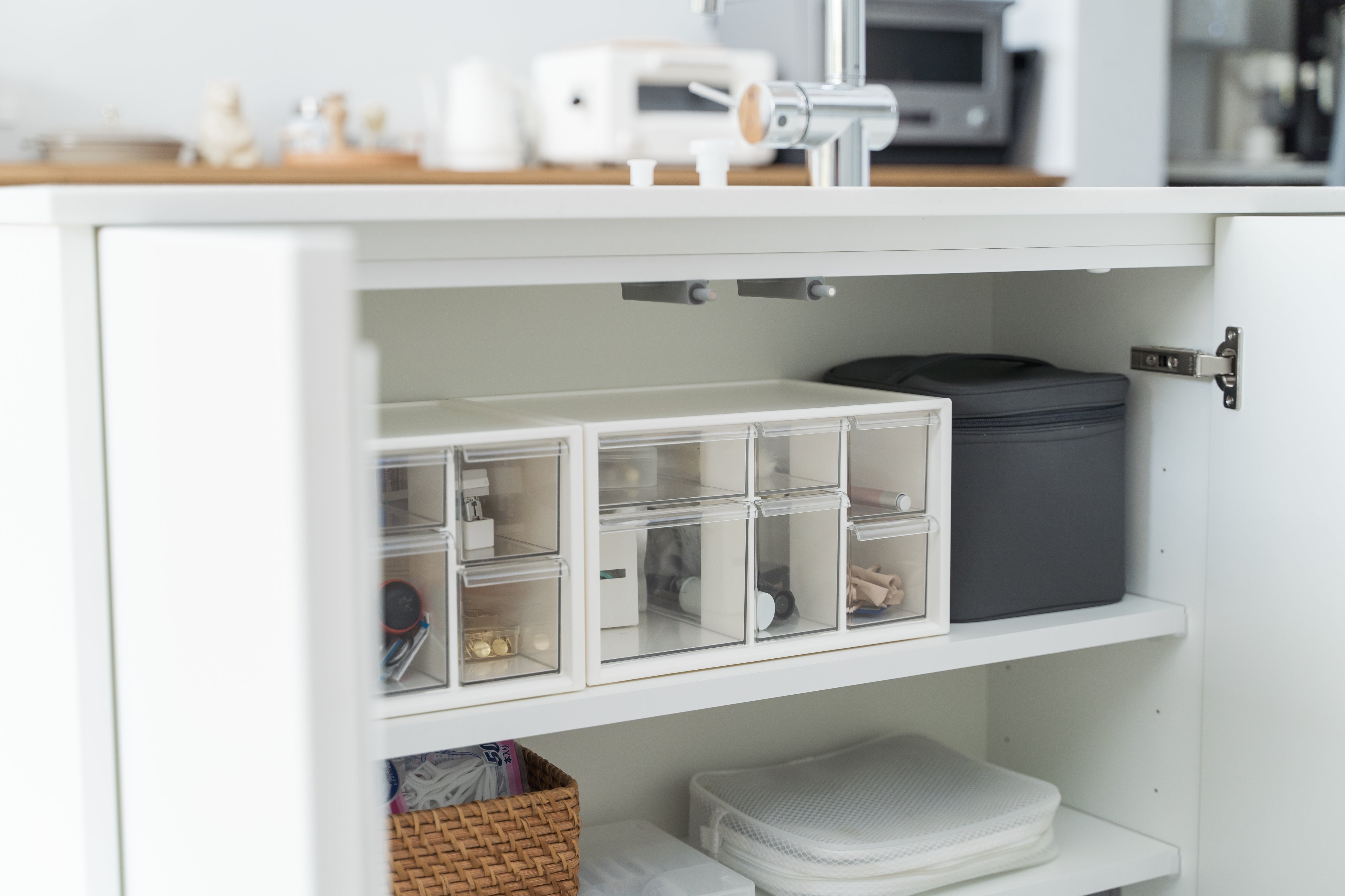 Panasonicラクシーナキッチンの収納は使いやすい?収納方法は便利アイテムですっきりと自己資金ゼロのお家計画