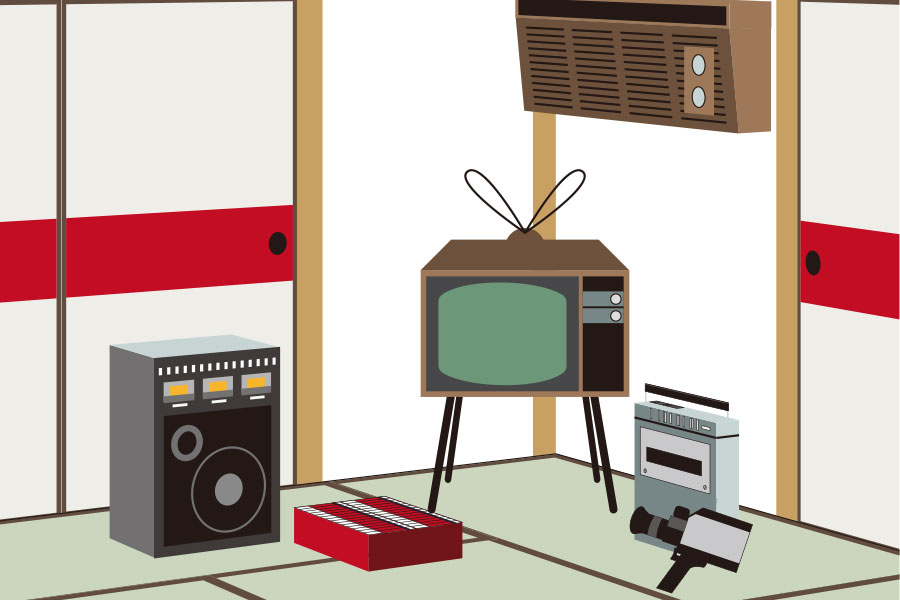 昭和から平成にかけて、家電製品の移り変わりを知ろう！エグチホールディングス株式会社