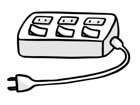電源タップのアイコンフリーのアイコンイラスト素材 icon-pit