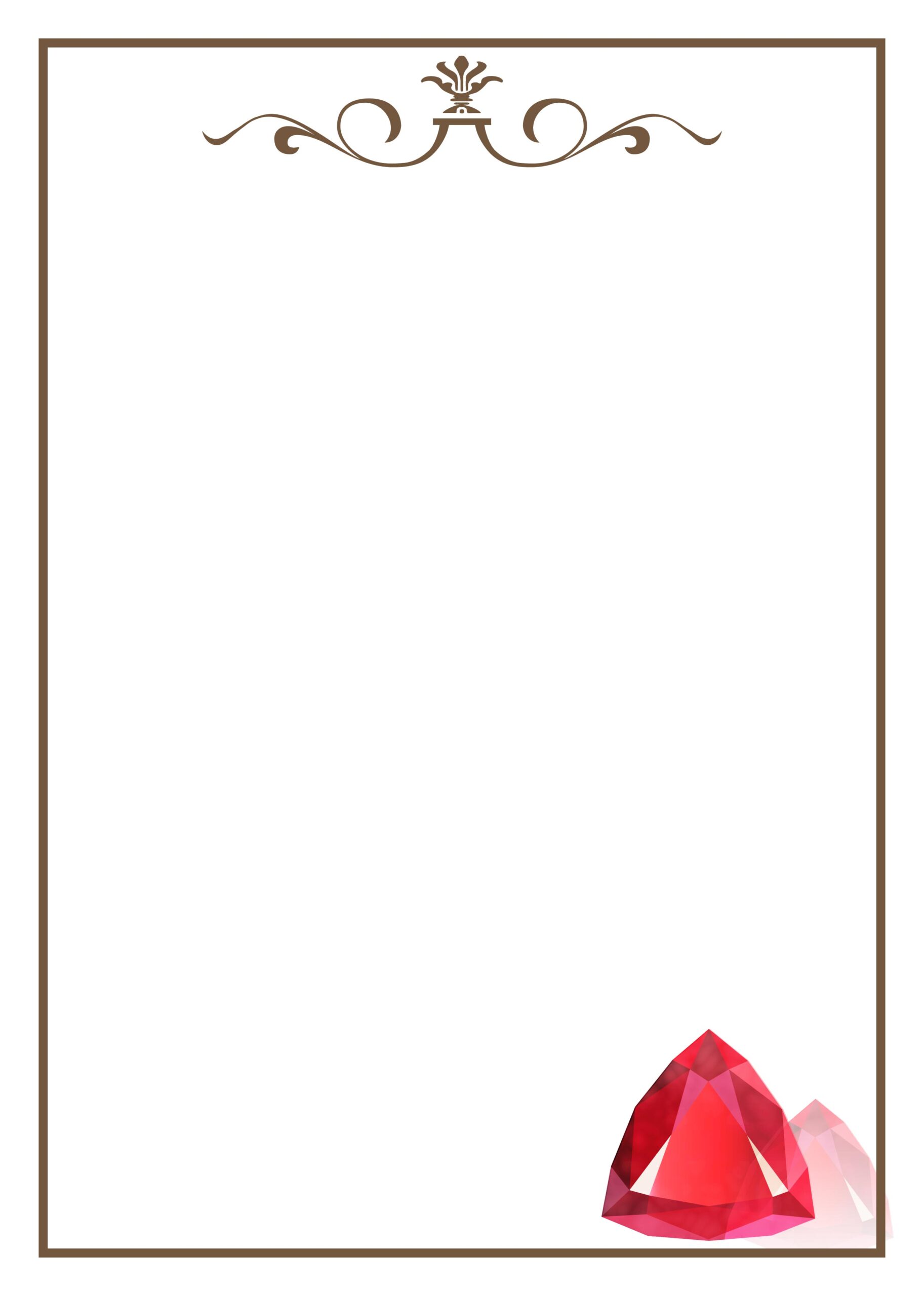 飲食店の「メニュー表」制作におすすめ・テキストや写真画像を入れやすいシンプルなフレームテ イラストボックス「プレミアム」テンプレート