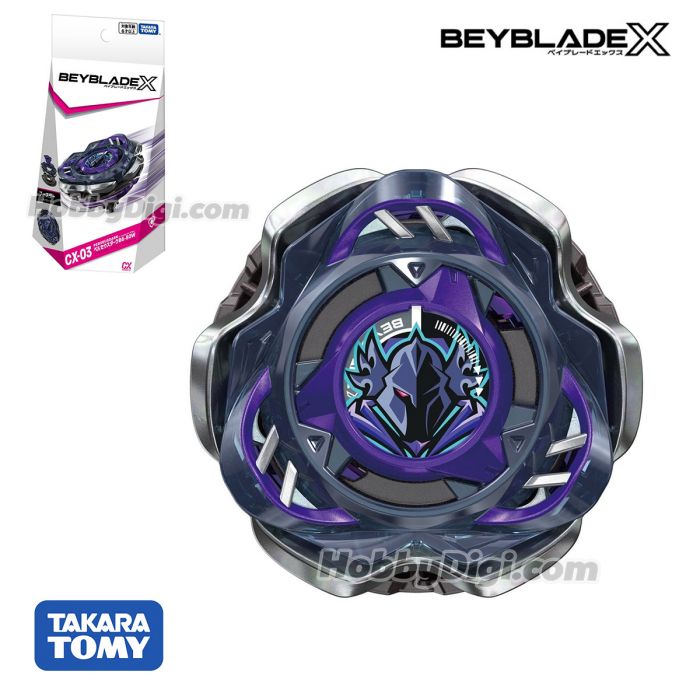 CX-03 ブースター ペルセウスダークB6-80W製品情報BEYBLADE X タカラトミー商品ページ