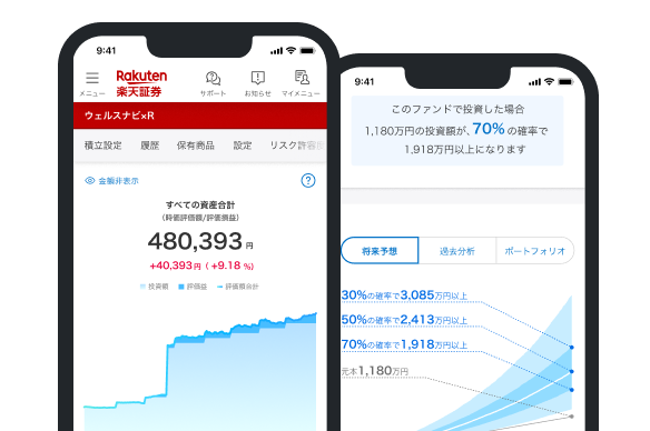 WealthNavi for auじぶん銀行 ロボアドバイザーauじぶん銀行