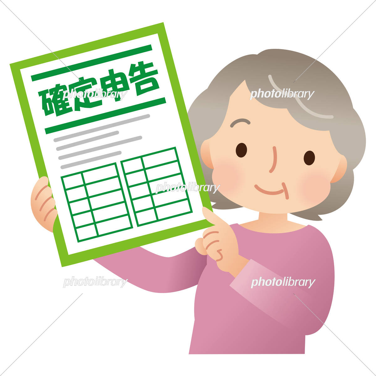 オーナーズウェイ「確定申告Q&A」イラスト制作 – アスタリスクのイラスト実績カタログ