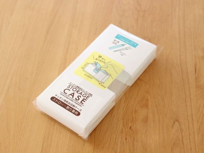 割り箸とストローのおしゃれな収納方法。無印良品と100均セリアの収納実例 ブログ