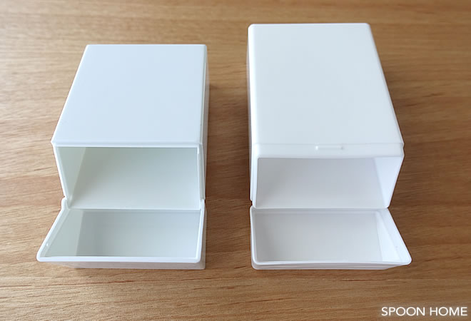 ブラック２個 スケルトンケース 簡易防水 小物入れ タバコケース セリア 黒色mercariメルカリ官方指定廠商Bibian比比昂代買代購