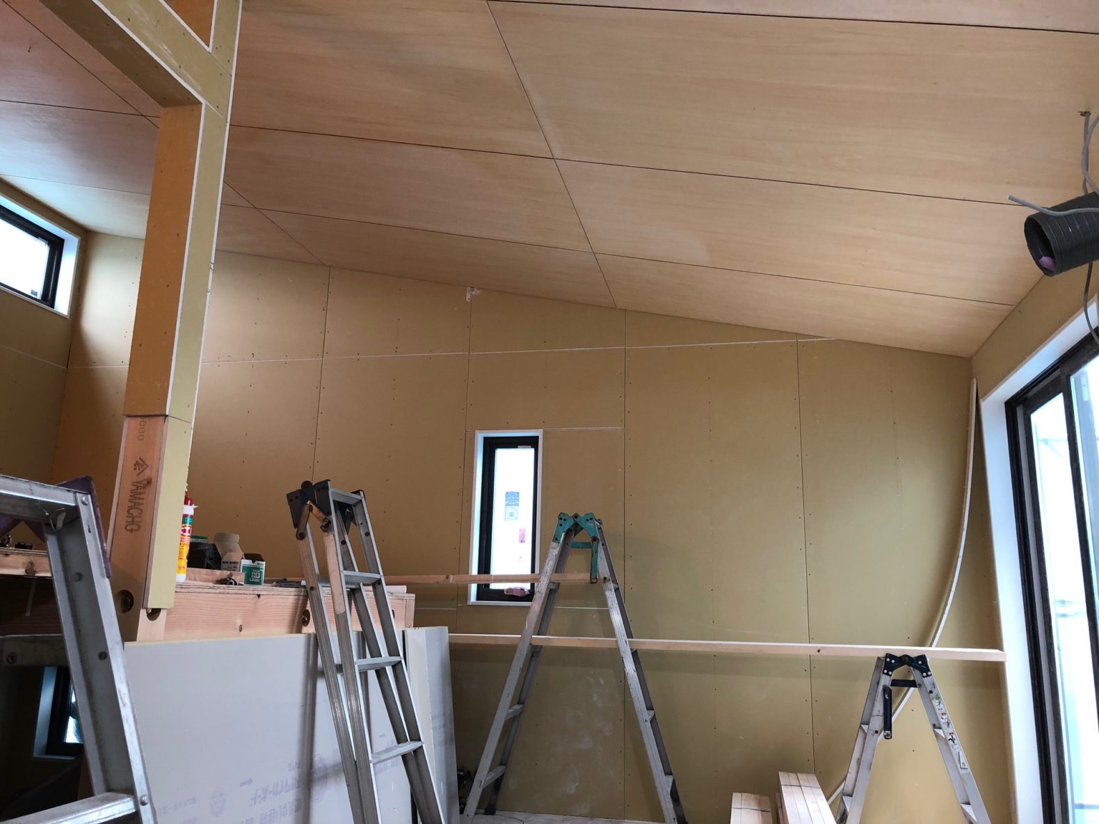 和室 目透かし天井張替えの「張り仕舞い」を考える愛媛県松山市で自然素材の家・無垢材の家建築新日本建設株式会社