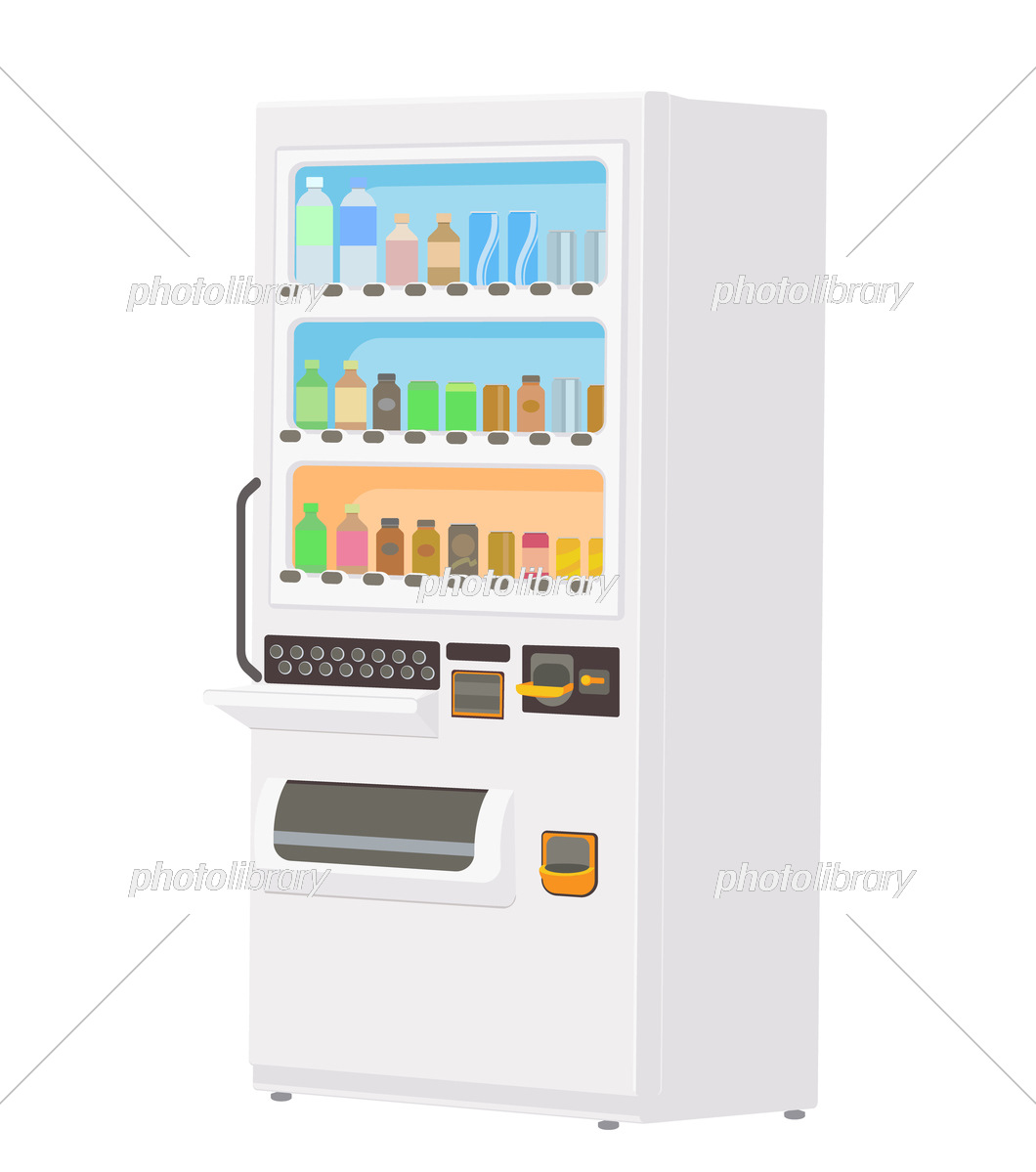 コカ・コーラの様々な自動販売機の紹介日本コカ・コーラ