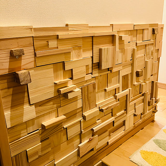 木工工作・DIYに使える木材端材板 正方形と三角形 9ｘ9cm 18枚セット 国産杉 無塗装無垢材 クラフト素材 木材・板 Marr's woodcraft 通販 14181316Creema クリーマ