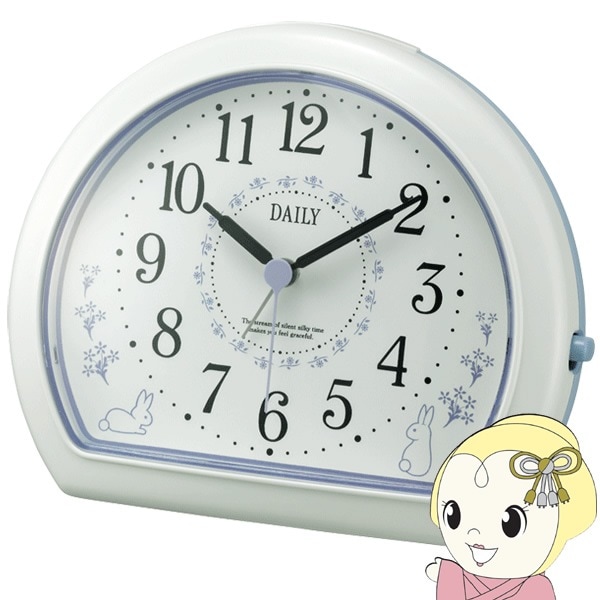 dショッピング 目覚まし時計 MAG ベル音目覚まし時計 プチベルズ時計 置き時計 アナログ めざまし時計 置時計 とけい クロックコンパクト シンプル アナログ時計 アラームクロック ライト機能 寝室 卓上 ホワイトカテゴリ：生活雑貨の販売できる商品