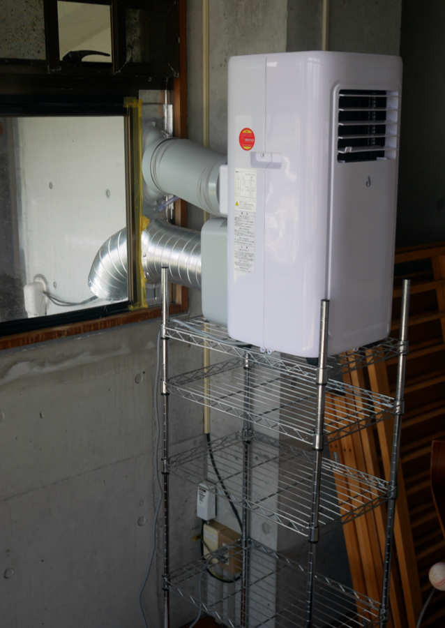 スポットエアコンのDIY呼気ダクトによる虫の侵入対策をする - たかしの小屋暮らし開拓記