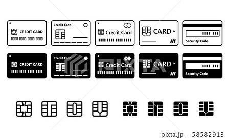 スマホとクレジットカードのアイコンフリーのアイコンイラスト素材 icon-pit