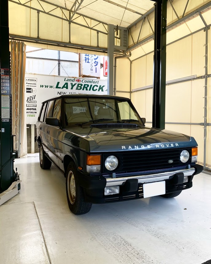 クラシックレンジローバー。the vehicles