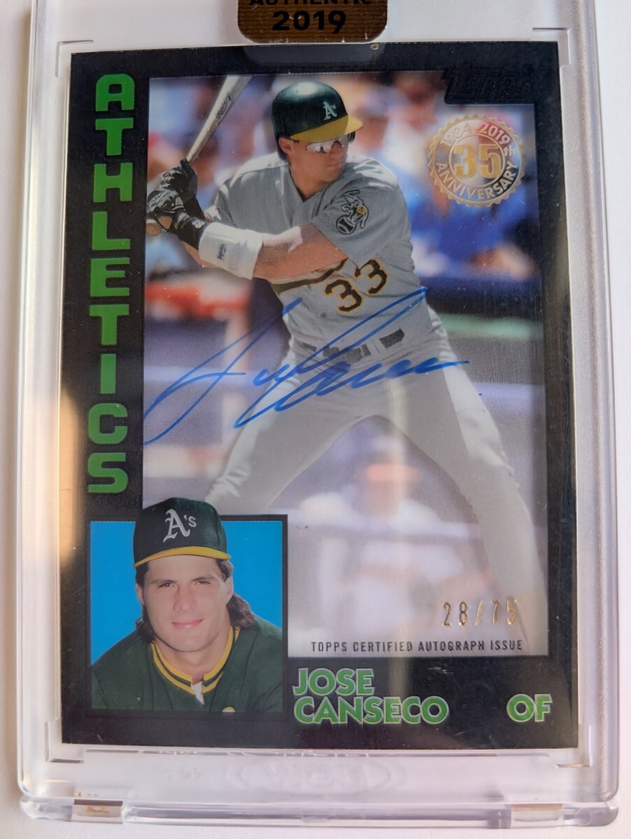 ホセ・カンセコ 元アスレチックス ：キューバ出身のプロ野球選手 写真特集：時事ドットコム