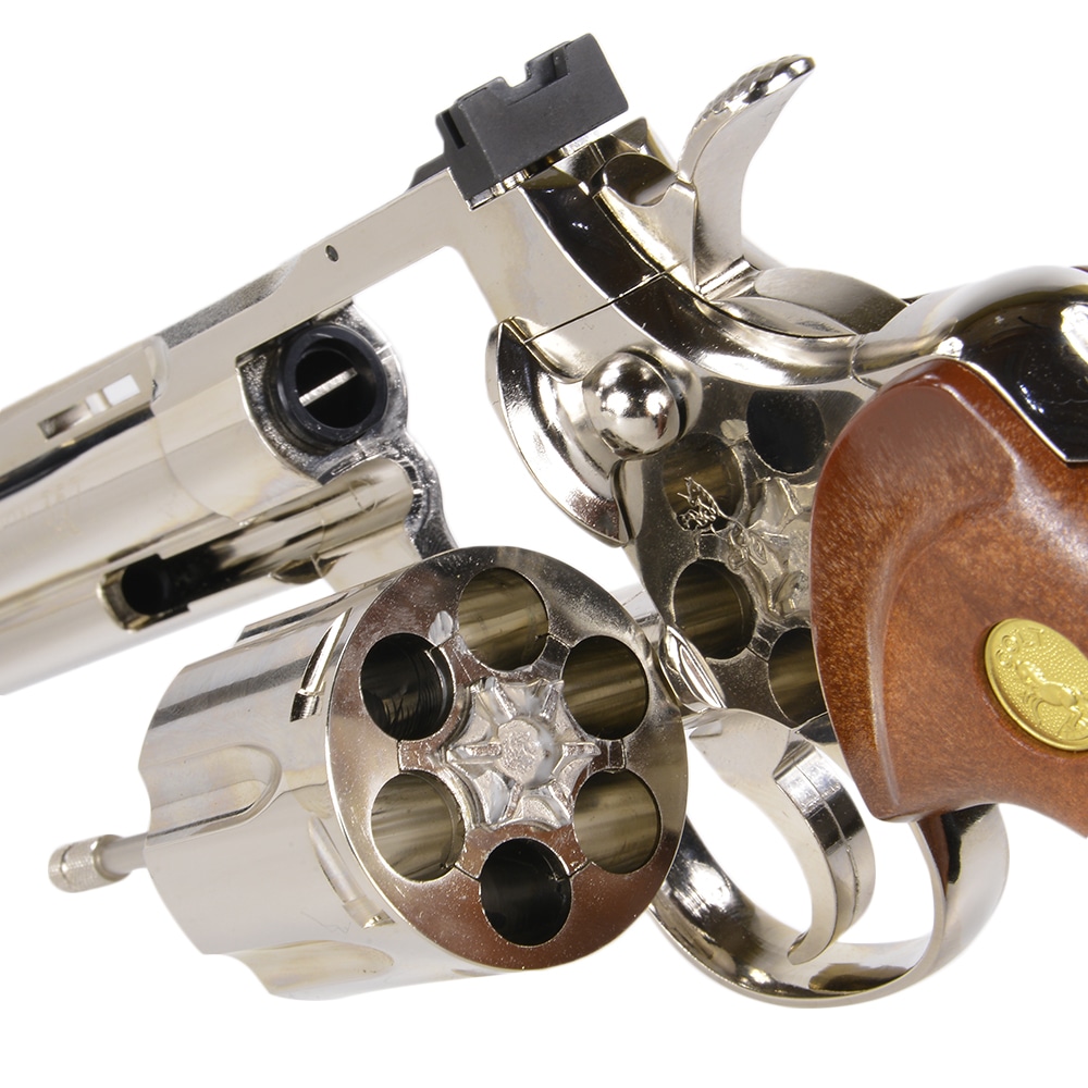 357マグナム発砲ビデオNGシーン コルト パイソン