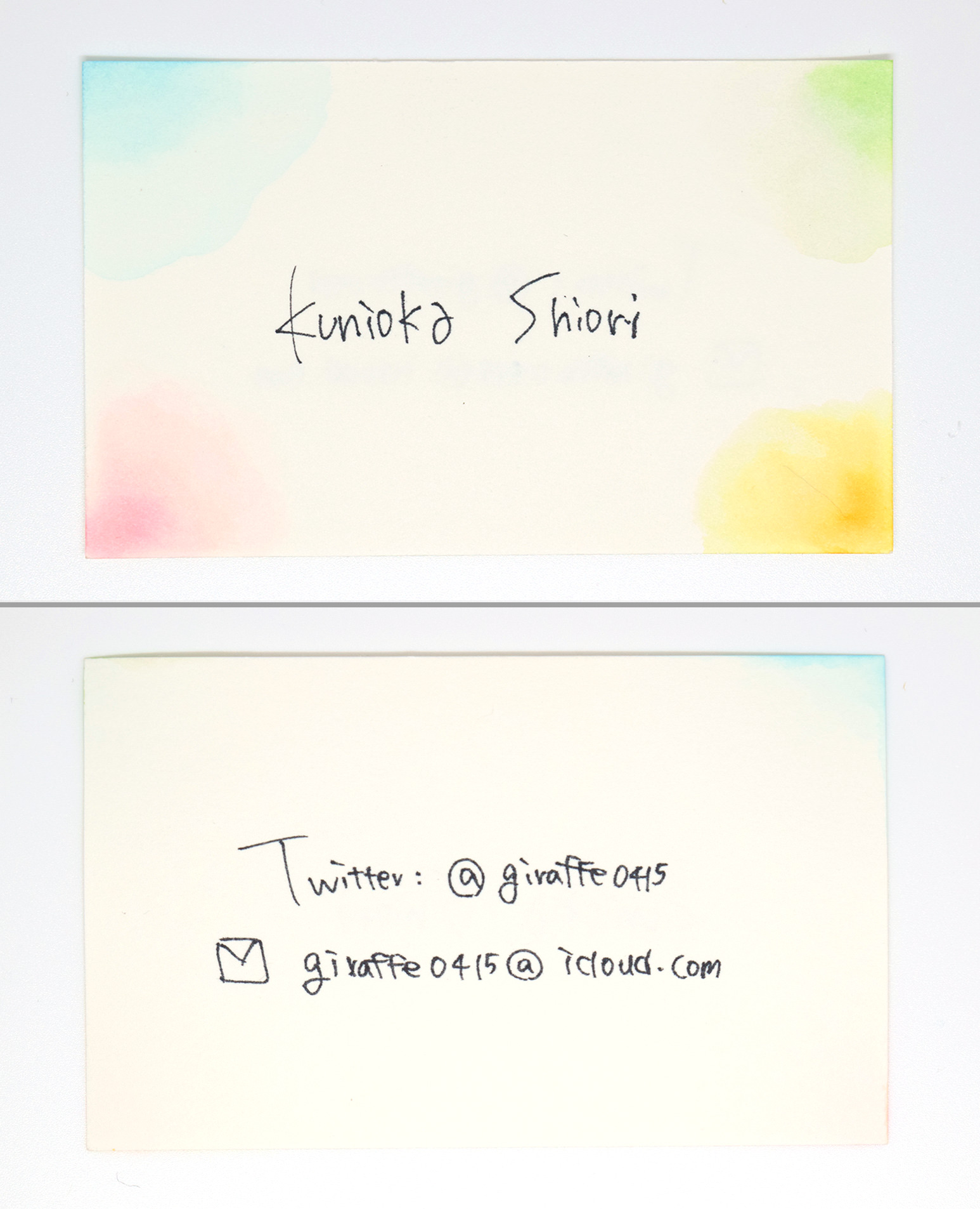 可愛い名刺を手軽に作る方法！✨