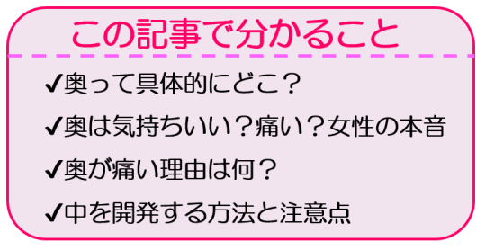 奥まで突くと女性は気持ちいい…は勘違い？／ビッチ先生が教える一緒に気持ちよくなれるセックス講座① | ダ・ヴィンチWeb